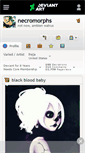 Mobile Screenshot of necromorphs.deviantart.com