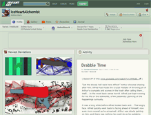 Tablet Screenshot of iceheartalchemist.deviantart.com