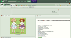 Desktop Screenshot of misscatara.deviantart.com