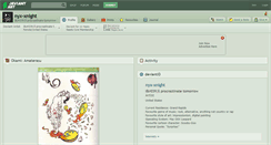 Desktop Screenshot of nyx-xnight.deviantart.com