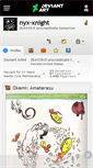 Mobile Screenshot of nyx-xnight.deviantart.com