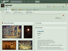 Tablet Screenshot of cagriengin.deviantart.com