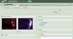 Desktop Screenshot of c-n-dwallpapers.deviantart.com