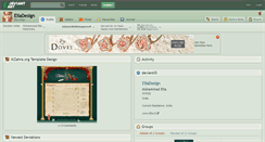 Desktop Screenshot of eliadesign.deviantart.com
