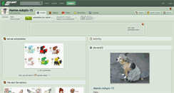 Desktop Screenshot of mamie-adopts-15.deviantart.com