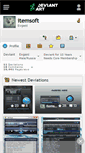 Mobile Screenshot of itemsoft.deviantart.com