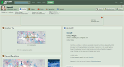 Desktop Screenshot of kenalli.deviantart.com