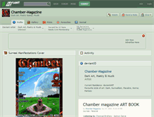 Tablet Screenshot of chamber-magazine.deviantart.com
