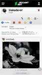 Mobile Screenshot of blakadaver.deviantart.com