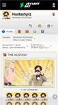 Mobile Screenshot of mustashplz.deviantart.com