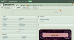 Desktop Screenshot of letterfromathief.deviantart.com
