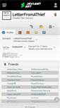 Mobile Screenshot of letterfromathief.deviantart.com