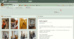 Desktop Screenshot of goldenrodfairy.deviantart.com