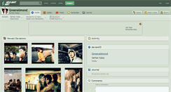 Desktop Screenshot of greenalmond.deviantart.com