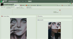 Desktop Screenshot of kuroshiromuse20.deviantart.com