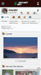 Mobile Screenshot of monshi.deviantart.com