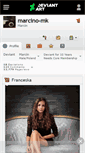 Mobile Screenshot of marcino-mk.deviantart.com