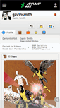 Mobile Screenshot of gavinsmith.deviantart.com