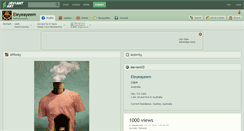 Desktop Screenshot of eleyeayeem.deviantart.com