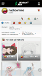 Mobile Screenshot of nachoanime.deviantart.com