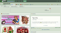 Desktop Screenshot of kattitudegrafx.deviantart.com