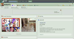 Desktop Screenshot of deadend18.deviantart.com