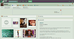 Desktop Screenshot of distech.deviantart.com