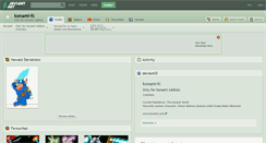 Desktop Screenshot of konami-fc.deviantart.com