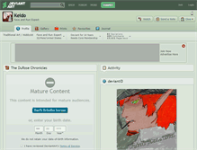 Tablet Screenshot of keido.deviantart.com
