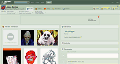 Desktop Screenshot of juicy-coypu.deviantart.com