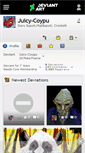 Mobile Screenshot of juicy-coypu.deviantart.com