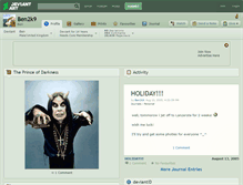 Tablet Screenshot of ben2k9.deviantart.com