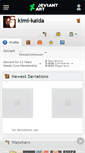 Mobile Screenshot of kimi-kaida.deviantart.com