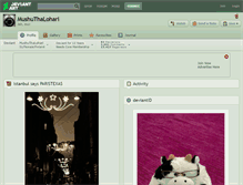 Tablet Screenshot of mushuthalohari.deviantart.com