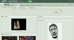Desktop Screenshot of facial-tic.deviantart.com
