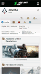 Mobile Screenshot of ersel54.deviantart.com