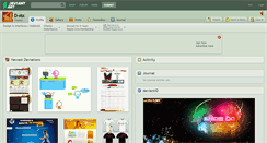 Desktop Screenshot of d-mx.deviantart.com