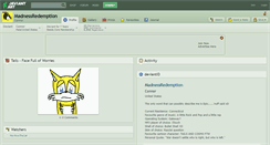 Desktop Screenshot of madnessredemption.deviantart.com