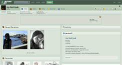 Desktop Screenshot of my-fool-took.deviantart.com