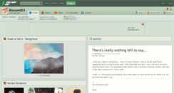 Desktop Screenshot of blossom001.deviantart.com
