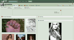 Desktop Screenshot of ladyhoryon.deviantart.com