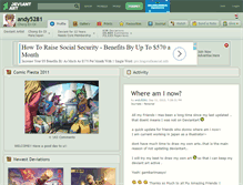 Tablet Screenshot of andy5281.deviantart.com