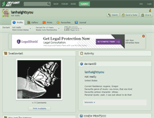Tablet Screenshot of ianhaightsyou.deviantart.com