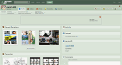 Desktop Screenshot of carol1408.deviantart.com