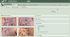Desktop Screenshot of nesmosfactory.deviantart.com