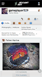 Mobile Screenshot of gameplayer529.deviantart.com