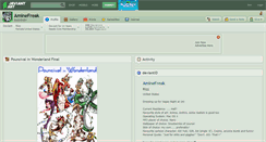 Desktop Screenshot of aminefreak.deviantart.com