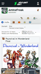 Mobile Screenshot of aminefreak.deviantart.com