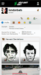 Mobile Screenshot of londonbats.deviantart.com