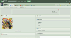 Desktop Screenshot of pokeart.deviantart.com